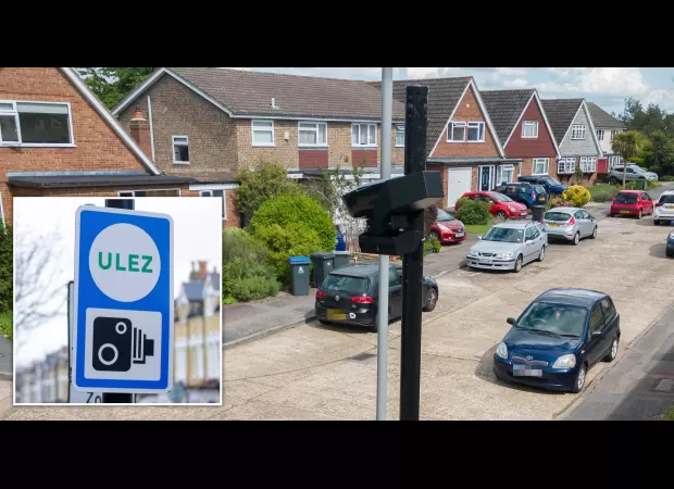 Residents must pay £12.50 to leave their street due to Ulez camera.