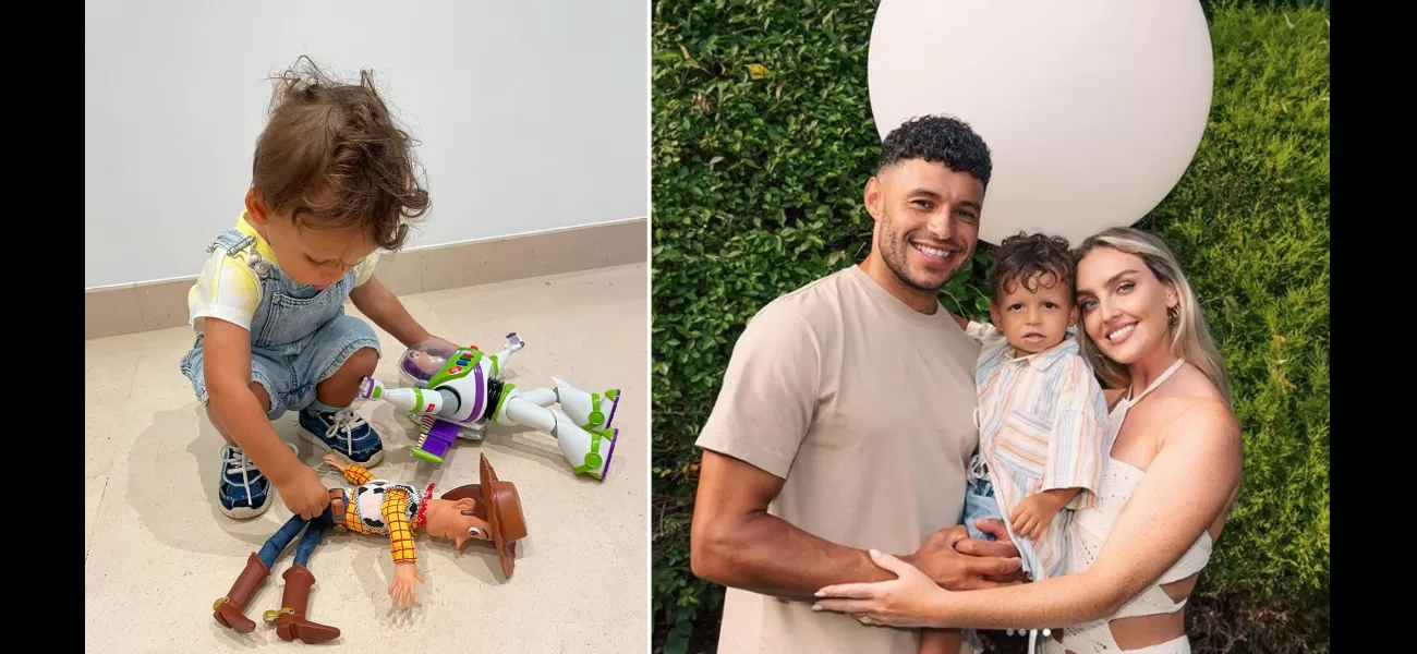 Perrie Edwards' son Axel looks like a character from Toy Story in the sweetest outfit for his 2nd birthday.