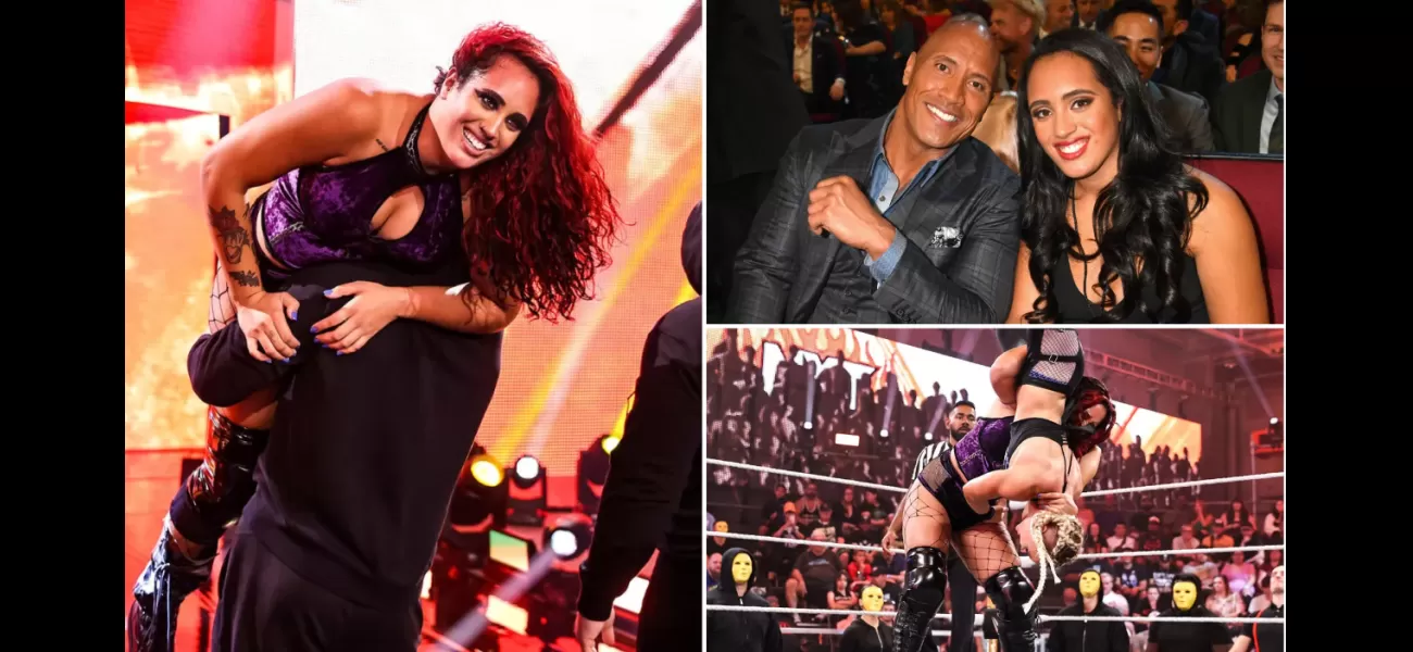Ava Johnson was ‘kidnapped’ after losing her historic WWE TV debut match against her dad, Dwayne ‘The Rock’ Johnson.