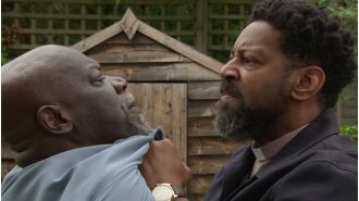 Victor flees police after a violent clash with Charles and Claudette.