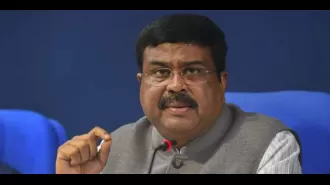 Pradhan questions Karnataka gov't's decision to reject National Education Policy.