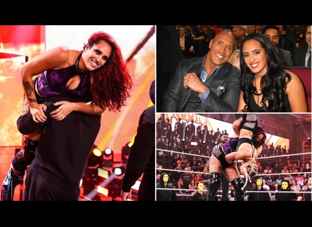 Ava Johnson was ‘kidnapped’ after losing her historic WWE TV debut match against her dad, Dwayne ‘The Rock’ Johnson.