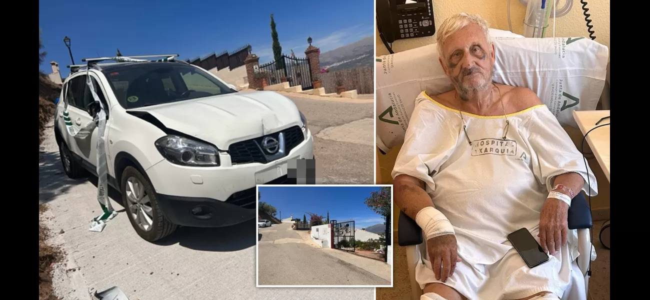 Neighbour runs over grandad multiple times for attempting to prevent him from drink-driving.