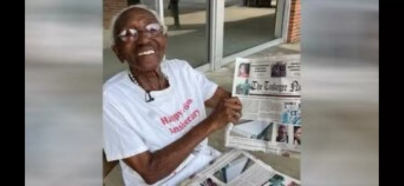 96-year-old Black Alabamian has been selling newspapers for 50 years and still going strong!