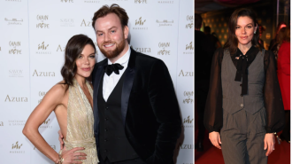 Faye Brookes wowed in a princess gown at her wedding to Iwan Lewis in a beautiful setting.