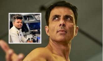 Sonu Sood enabled an airline cleaner to become a pilot, with his encouragement transforming the cleaner's life.
