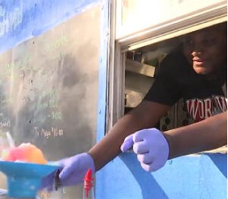 12yo Black kid manages school and a food truck business simultaneously.