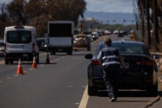 Maui residents outraged by FEMA officials staying in luxury hotels while they struggle to recover from the hurricane.