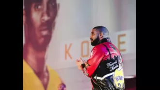Drake pays tribute to Kobe Bryant at a show in LA, honoring the late icon's legacy.