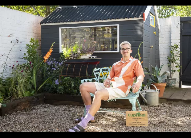 Artist's cozy retreat wins Shed of the Year award for 2023.