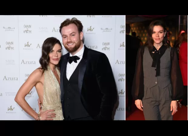 Faye Brookes wowed in a princess gown at her wedding to Iwan Lewis in a beautiful setting.