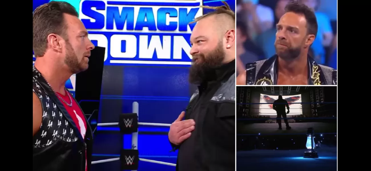 LA Knight battles emotions while paying homage to Bray Wyatt on SmackDown.