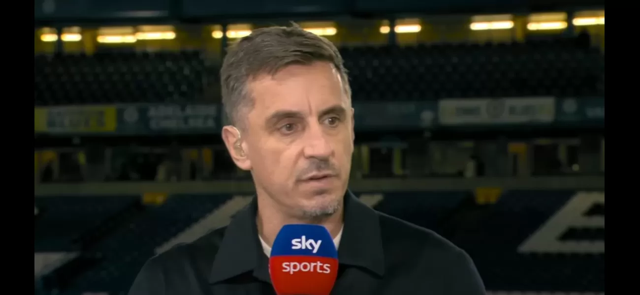 Gary Neville thinks Chelsea need to sign an additional attacking player.