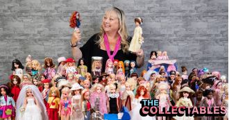 I collect discarded Sindy dolls and now have over 400.
