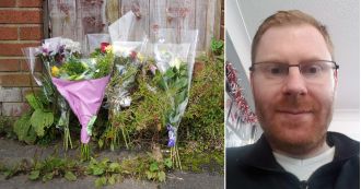 Man charged with murder of father found dead after theft of labradoodle from home.