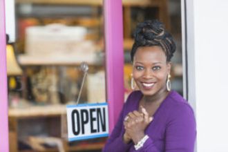 Raising money to provide grants to Black-owned businesses to support their success.