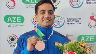 MBVV cop wins bronze medal at world shooting event in Mira Bhayandar.