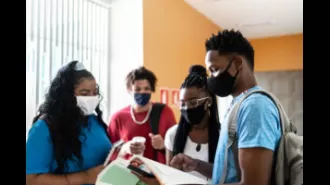 Masks are now mandatory again at Morris Brown College, following the reinstatement of the mandate.