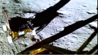 Chandrayaan-3 rover successfully landed on the moon's surface, creating a 