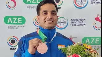 MBVV cop wins bronze medal at world shooting event in Mira Bhayandar.