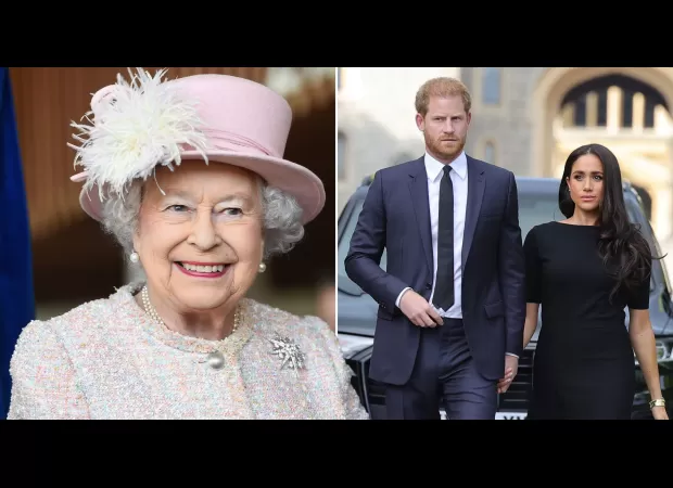 Meghan won't be with Harry to commemorate the anniversary of the Queen's passing.
