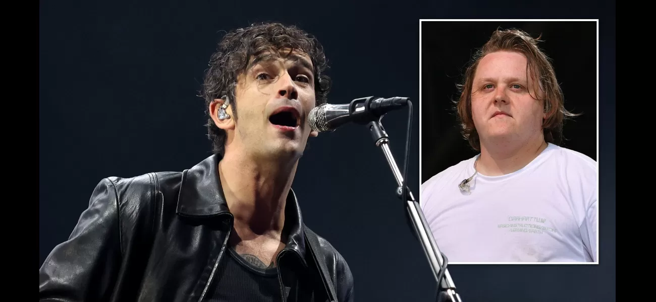Matty Healy praises Lewis Capaldi as The 1975 take his place at Reading & Leeds festivals.