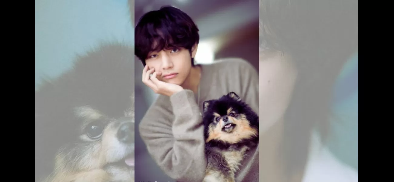 V from BTS reveals that his pet dog Yeontan is the real boss of the house.