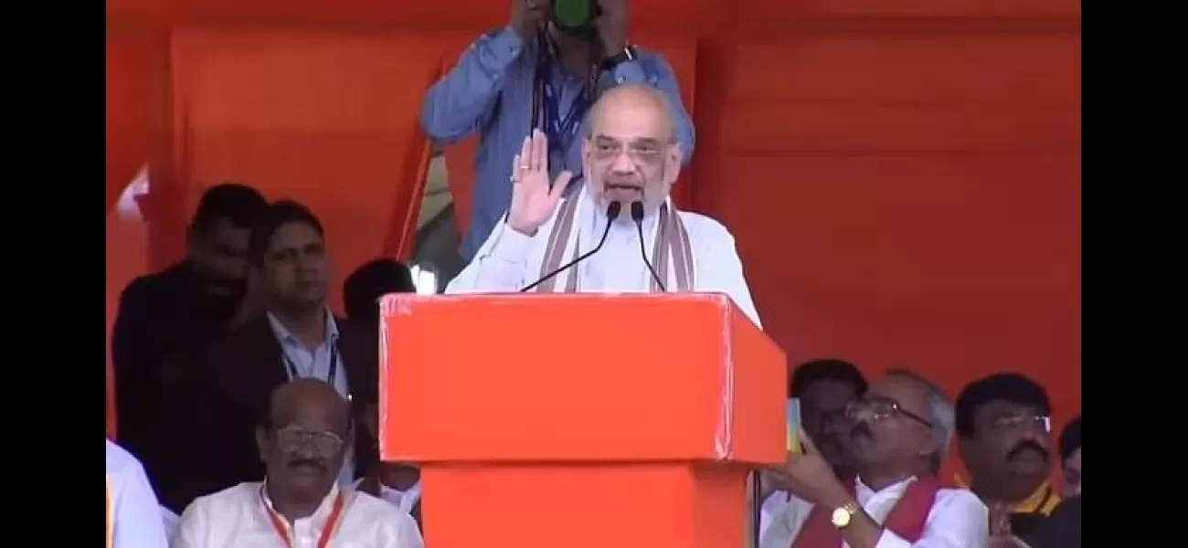 Amit Shah takes a dig at Congress, BRS and AIMIM in Telangana by remarking 