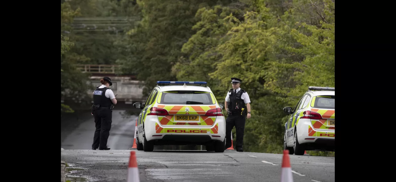 Two people drown after driving into flooded road.