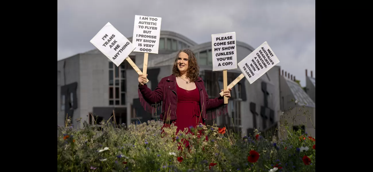 Trans comedian had difficulty getting responses from show organizers before Edinburgh Fringe performances.