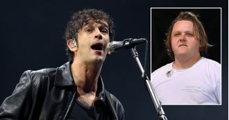 Matty Healy praises Lewis Capaldi as The 1975 take his place at Reading & Leeds festivals.