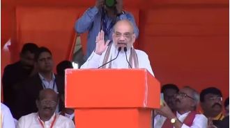 Amit Shah takes a dig at Congress, BRS and AIMIM in Telangana by remarking 