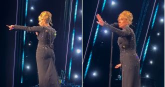 Adele applauded for standing up for a fan being bothered by security during her Vegas show.