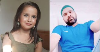 Granddad urges son to turn himself in to police.