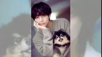 V from BTS reveals that his pet dog Yeontan is the real boss of the house.