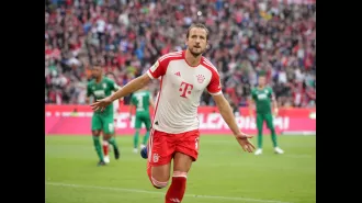 Harry Kane delighted by league debut at dream home, as Bayern Munich keep up their winning streak.