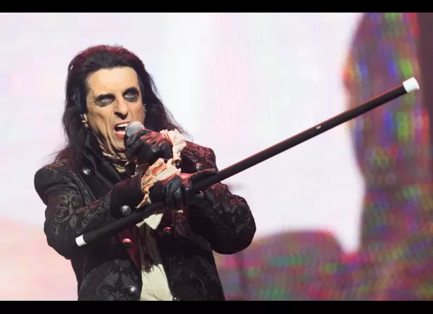 Alice Cooper dropped by make-up brand following anti-trans remarks.