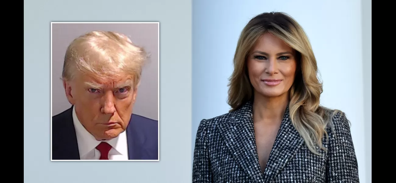 Melania not shocked by Trump's mugshot, pays limited attention.