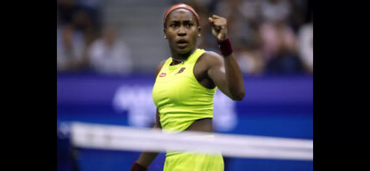 Coco Gauff shines on first day of U.S. Open.
