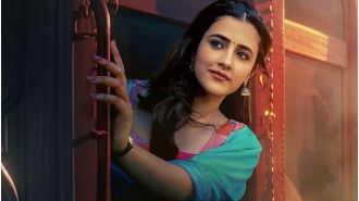 Nupur Sanon reveals first look of her upcoming film starring Tiger Nageswara Rao.