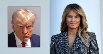 Melania not shocked by Trump's mugshot, pays limited attention.