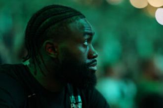 Jaylen Brown is the first active NBA player to play in a BIG3 game; Ice Cube calls him a hero.
