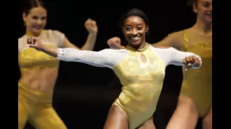 Simone Biles is now the most decorated gymnast in history after winning her 8th national title.