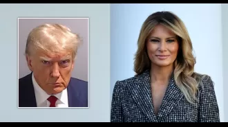 Melania not shocked by Trump's mugshot, pays limited attention.
