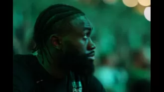Jaylen Brown is the first active NBA player to play in a BIG3 game; Ice Cube calls him a hero.