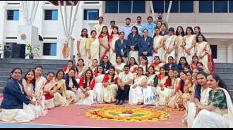 Jaison's Academy in Madhya Pradesh celebrated Onam and Rakhi, bringing joy to the community.