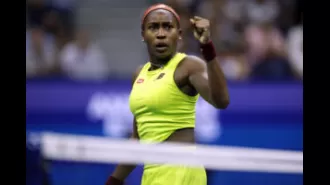 Coco Gauff shines on first day of U.S. Open.