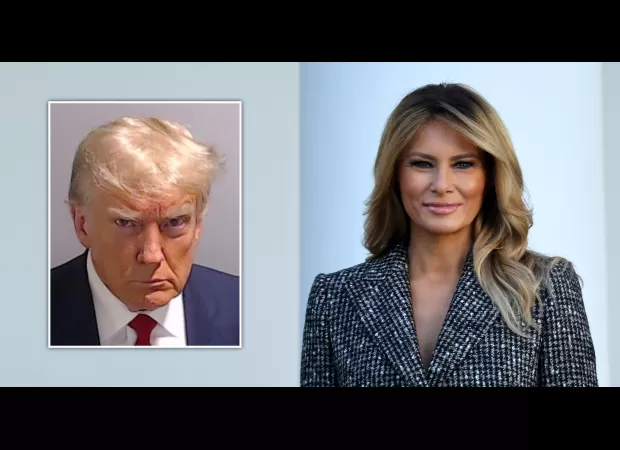 Melania not shocked by Trump's mugshot, pays limited attention.