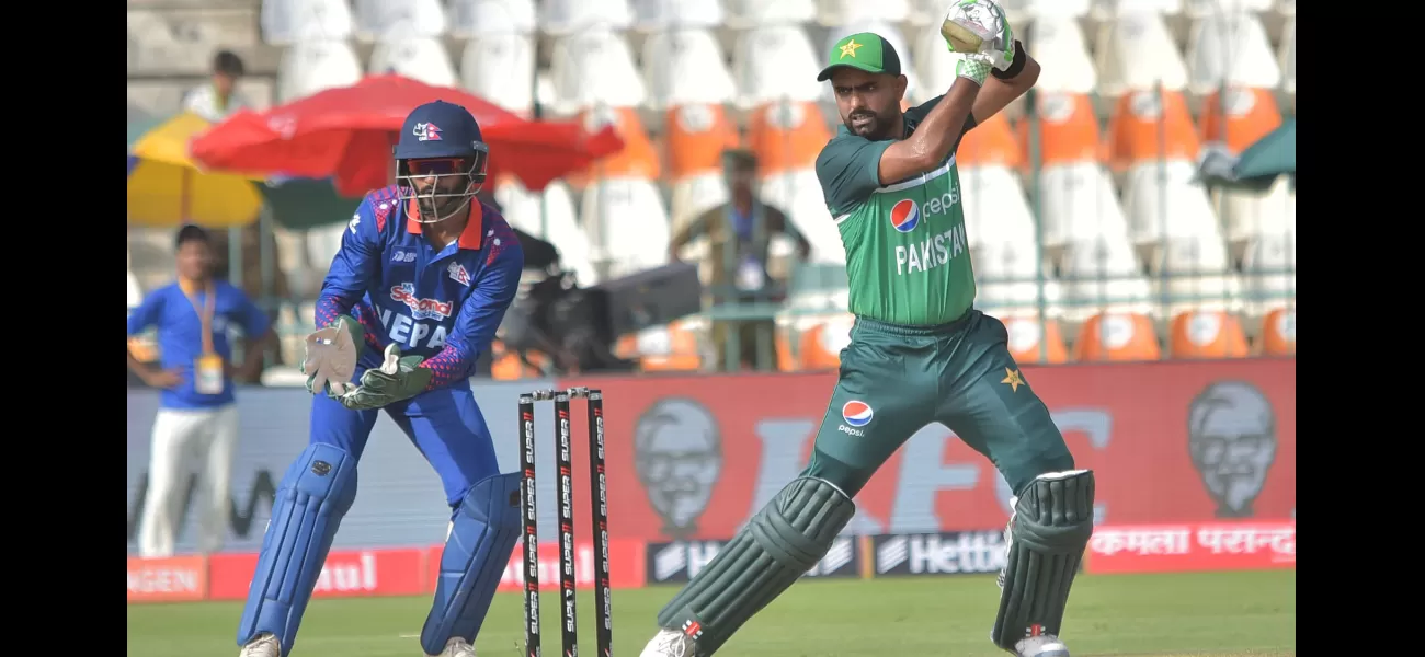 Nepal lose 3 early wickets trying to chase Pakistan's 342/6 in the 2023 Asia Cup. Live updates & top moments available.