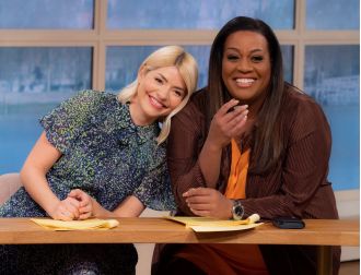 Holly supports Alison as she debuts her new series of Bake Off.